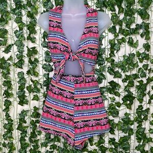 Show Me Your Mumu Crop Top Romper